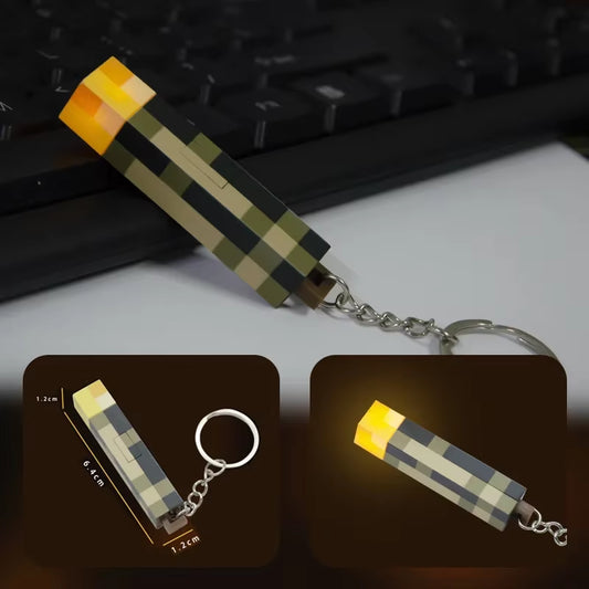 2025 Game Torch Light Brownstone LED Night Light USB Rechargeable Bedroom Decoration Table Lamp Gifts Lamp for Kids Bedside Lamp